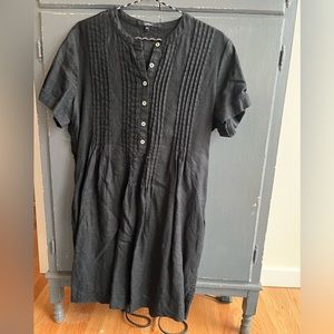 Quince linen swing dress
